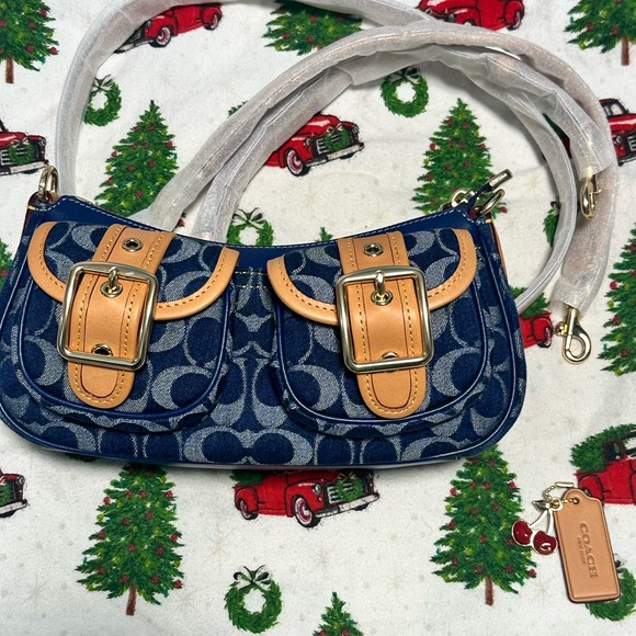 Coach Denim Ashton Bag - Picture 4 of 9